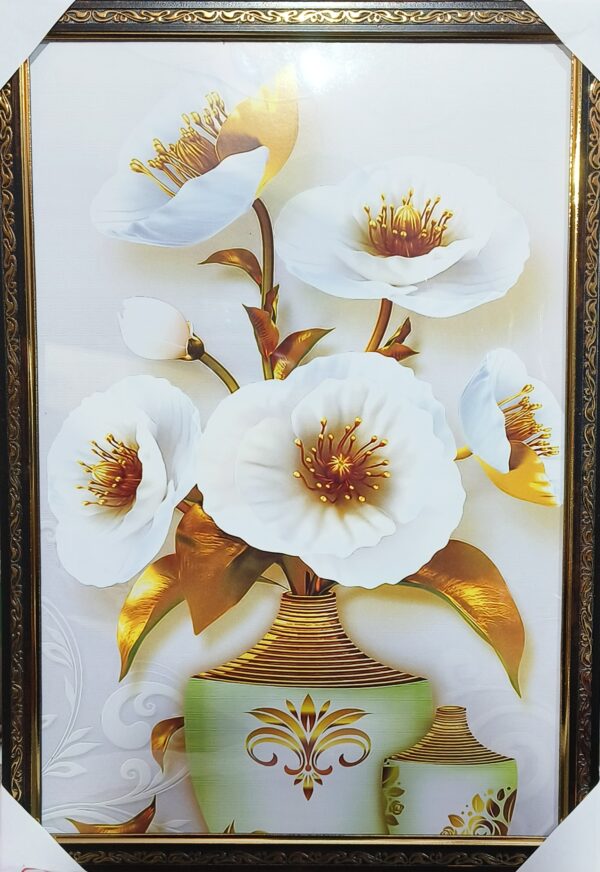 Flower Wall Photo With Frames